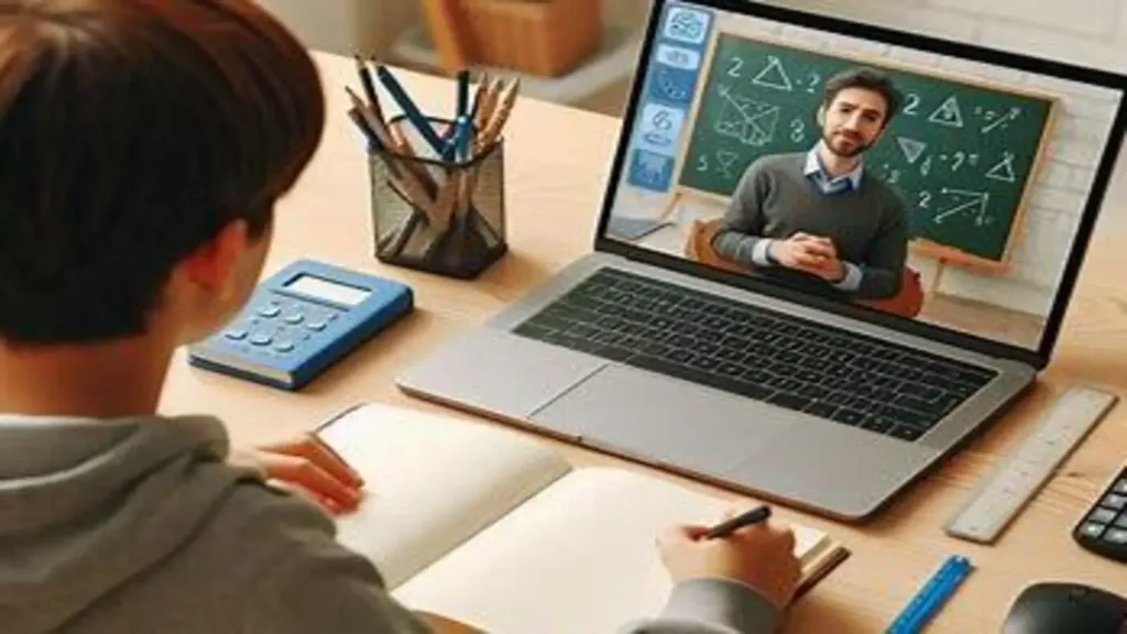 کلاس آنلاین تعاملی ریاضی با معلم فارسی‌زبان